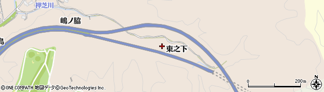 愛知県豊田市広幡町（東之下）周辺の地図
