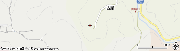 愛知県豊田市加塩町古屋23周辺の地図