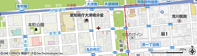 名古屋大津町郵便局 ＡＴＭ周辺の地図