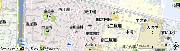 愛知県海部郡大治町花常中切16周辺の地図