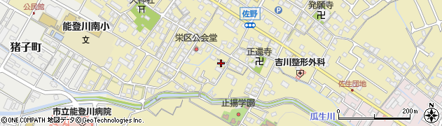 滋賀県東近江市佐野町810周辺の地図