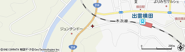 松崎左工店周辺の地図