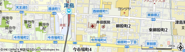 愛知県海部建設事務所　日光川下流整備課事業第一周辺の地図