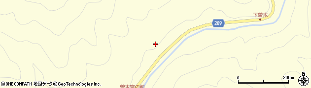 島根県雲南市吉田町曽木419周辺の地図