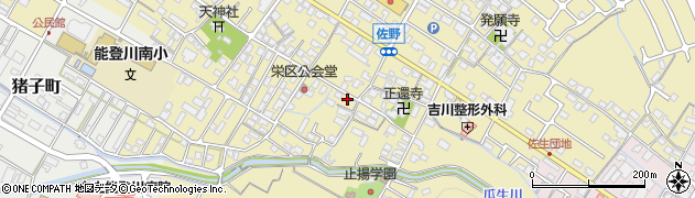 滋賀県東近江市佐野町812周辺の地図