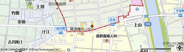 東海マツダ津島店周辺の地図