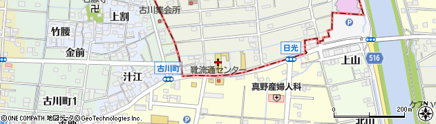 愛知トヨタＷＥＳＴ　津島東店周辺の地図