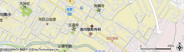 滋賀県東近江市佐野町211周辺の地図