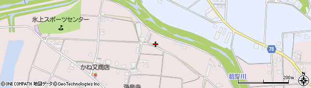 兵庫県丹波市氷上町柿柴288周辺の地図