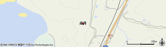 島根県大田市五十猛町（赤井）周辺の地図