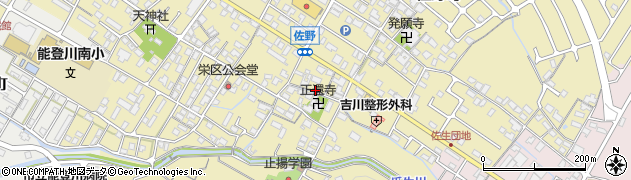 滋賀県東近江市佐野町687周辺の地図