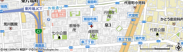 酔族館周辺の地図