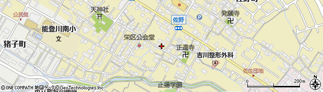 滋賀県東近江市佐野町709周辺の地図