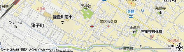 滋賀県東近江市佐野町793周辺の地図