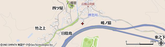 愛知県豊田市広幡町嶋ノ脇周辺の地図