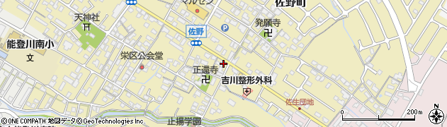 滋賀県東近江市佐野町673周辺の地図