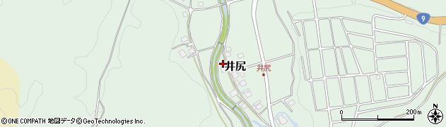 京都府船井郡京丹波町井尻西中地周辺の地図