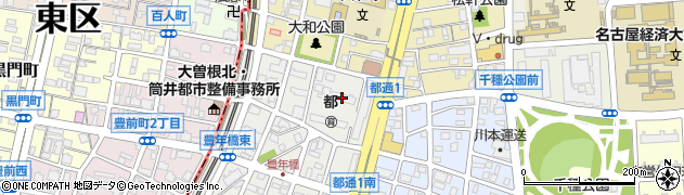 名古屋市役所子ども青少年局　都保育園周辺の地図