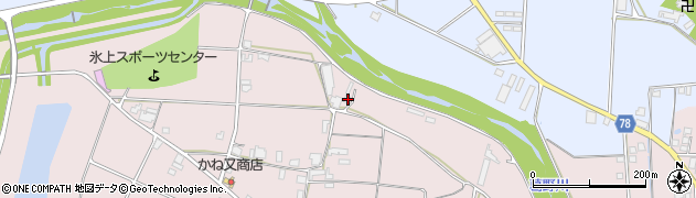 兵庫県丹波市氷上町柿柴251周辺の地図