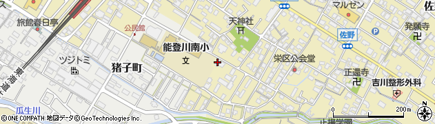 滋賀県東近江市佐野町752周辺の地図