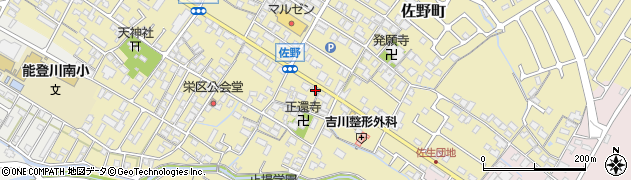 滋賀県東近江市佐野町691周辺の地図