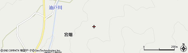 愛知県設楽町（北設楽郡）津具（蟻越）周辺の地図