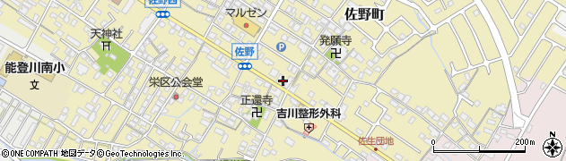 滋賀県東近江市佐野町671周辺の地図