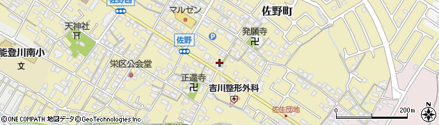 滋賀県東近江市佐野町672周辺の地図