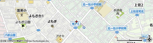 愛知県名古屋市名東区若葉台1516周辺の地図