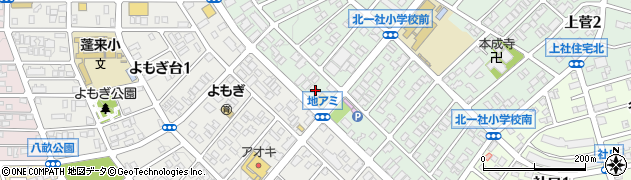 愛知県名古屋市名東区若葉台1519周辺の地図