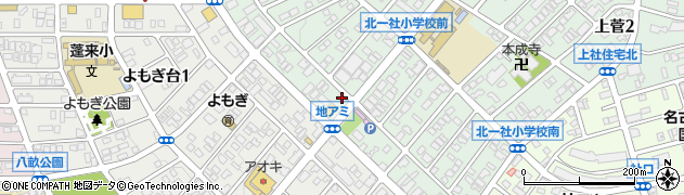 愛知県名古屋市名東区若葉台1515周辺の地図