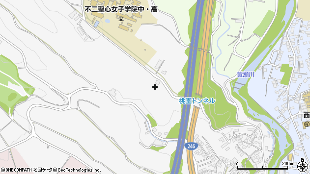 〒410-1126 静岡県裾野市桃園の地図