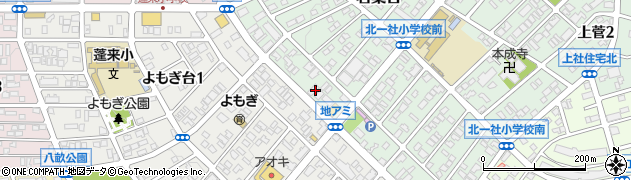 愛知県名古屋市名東区若葉台1522周辺の地図