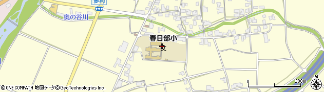 兵庫県丹波市春日町多利1774周辺の地図