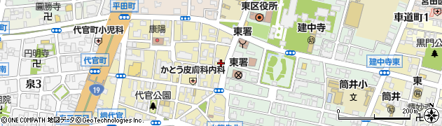 山本内科医院周辺の地図