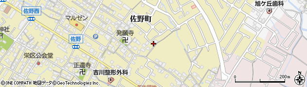 滋賀県東近江市佐野町248周辺の地図
