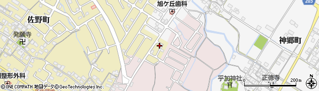 滋賀県東近江市佐野町58周辺の地図