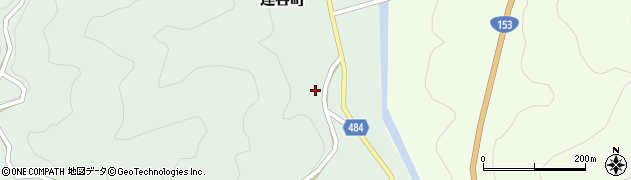 愛知県豊田市連谷町前田周辺の地図