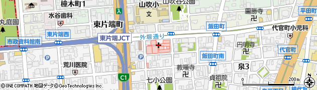 愛知県名古屋市東区泉2丁目2周辺の地図
