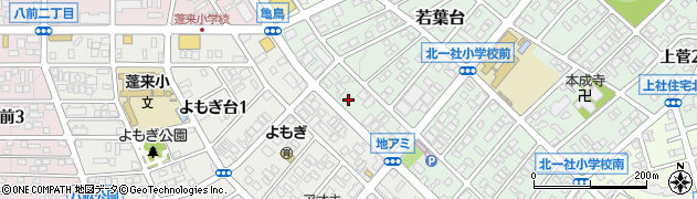 愛知県名古屋市名東区若葉台1526周辺の地図