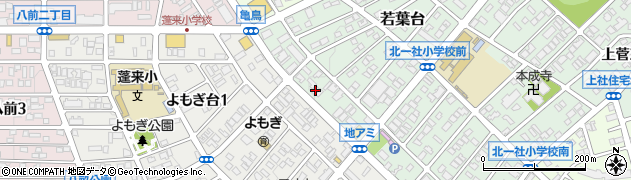 愛知県名古屋市名東区若葉台1527周辺の地図