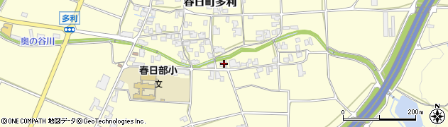 兵庫県丹波市春日町多利1574周辺の地図
