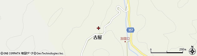 愛知県豊田市加塩町古屋46周辺の地図