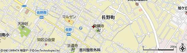 滋賀県東近江市佐野町239周辺の地図