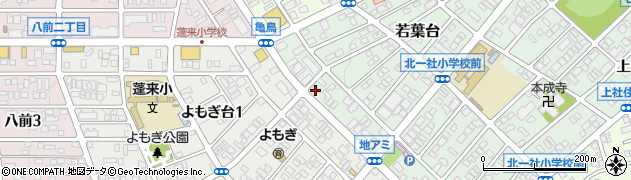 愛知県名古屋市名東区若葉台1501周辺の地図