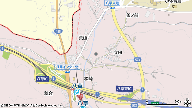 〒470-0356 愛知県豊田市八草町の地図