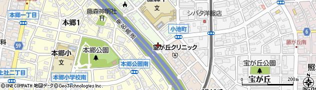 飯島貞治事務所周辺の地図