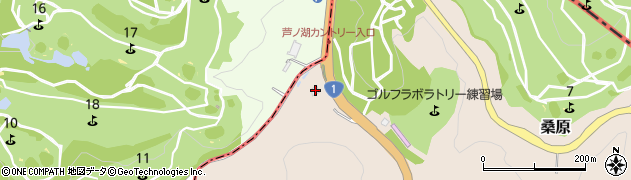 静岡県田方郡函南町桑原1364周辺の地図
