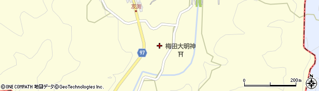 京都府福知山市三和町友渕704周辺の地図