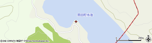 愛知県豊田市黒田町（スゲガ平）周辺の地図